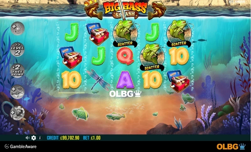 Big Bass Splash gameplay screenshot 1